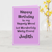 Freundschaftskarte Karte (Gelbe Blume)