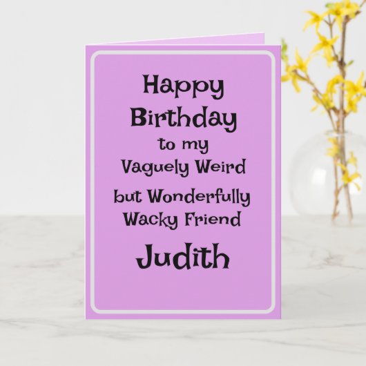 Freundschaftskarte Karte (Gelbe Blume)