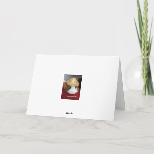 Freundschaftskarte Karte (Rückseite)