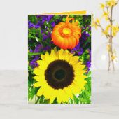 Freundschaftskarte Karte (Gelbe Blume)