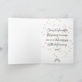 Freundschaftskarte Karte (Innenseite)