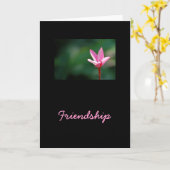 Freundschaftskarte Karte (Gelbe Blume)