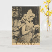 Freundschaftskarte Karte (Gelbe Blume)