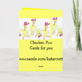 Freundschaftskarte oder Wohlfühlen Karte (Rückseite)