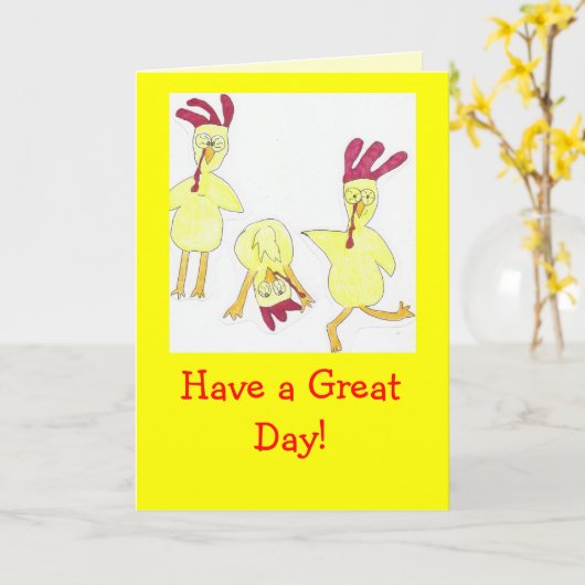 Freundschaftskarte oder Wohlfühlen Karte (Gelbe Blume)