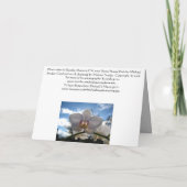 Freundschaftskarte, sentimental dankeskarte (Rückseite)