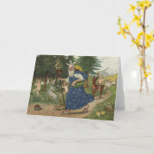 Freundschaftskarte - Waldgeist Karte (Gelbe Blume)