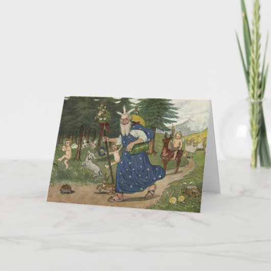 Freundschaftskarte - Waldgeist Karte (Vorderseite)