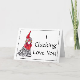 Freundschaftskarten Chicken Grußkartenjungen Mädch Karte