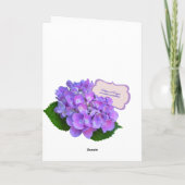 Freundschaftsmädchen mit Lupe Karte (Rückseite)