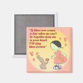 Freundschaftsmagnet Magnet (Vorderseite/Rückseite)