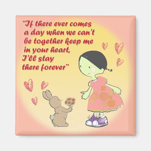 Freundschaftsmagnet Magnet (Vorne)