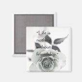 Freundschaftsmagnet Magnet (Vorderseite/Rückseite)