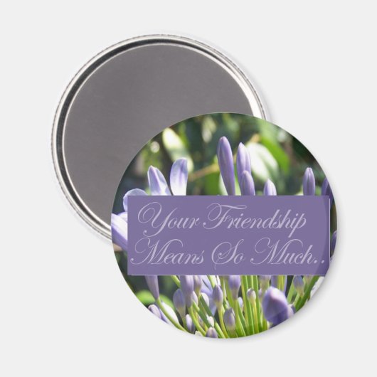 Freundschaftsmagnet Magnet (Vorderseite/Rückseite)