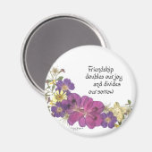 Freundschaftsmagnet Magnet (Vorderseite/Rückseite)