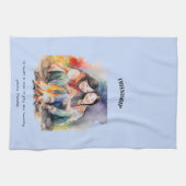 Freundschaftsnachweis Geschirrtuch (Horizontal)