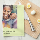 Freundschaftsnachweis Geschirrtuch (Viertel Falte)