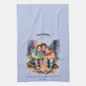Freundschaftsnachweis Geschirrtuch (Vertikal)