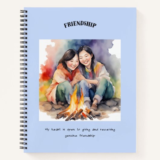 Freundschaftsnachweis Notizblock (Vorderseite)