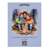 Freundschaftsnachweis Poster (Vorderseite)