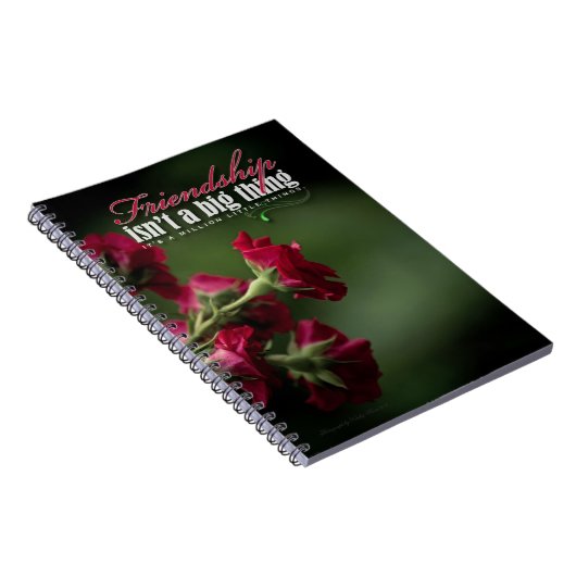 FreundschaftsNotebook Notizblock (Rechte Seite)