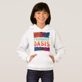 Freundschaftsoase Hoodie (Vorne ganz)