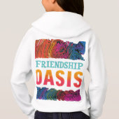 Freundschaftsoase Hoodie (Rückseite)