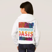 Freundschaftsoase Hoodie (Schwarz voll)