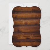 Freundschaftspendende Rustic Fall Pumpkin Einladun Einladung (Rückseite)