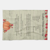 Freundschaftspender Herbst Orange Pumpkins Herbstl Geschirrtuch (Horizontal)