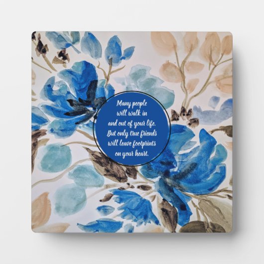 FreundschaftsPlaque Fotoplatte (Vorderseite)