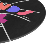 Freundschaftsplatz: Dankbar & zusammengebracht Schneidebrett (Ecke)