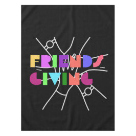 Freundschaftsplatz: Dankbar & zusammengebracht Tischdecke