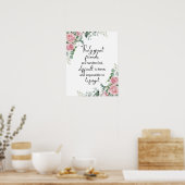 Freundschaftsposter, Wahre Freunde zitieren, ästhe Poster (Küche)