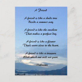 Freundschaftspostkarte Postkarte