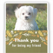 Freundschaftstag Aufkleber (Vorderseite)