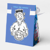 Freundschaftstrick oder Treatmonster-Gefälligkeits Geschenkschachtel (Rückseite)