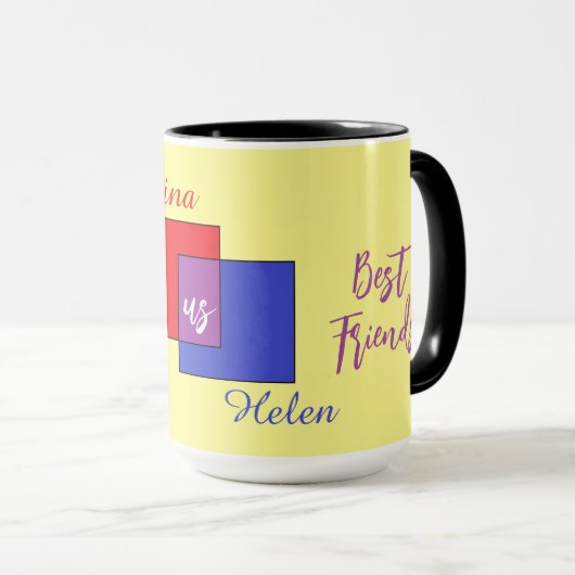 Freundschaftsverbindung Tasse (VorderseiteRechts)