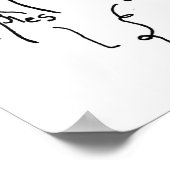 Freundschaftswerbung 'Wahre Verbindung' Poster (Ecke)