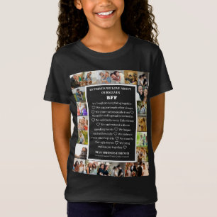 Freundschaftswürdigung BFF 22 Fotocollage T-Shirt