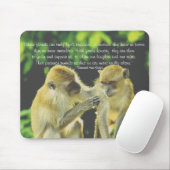Freundschaftszitat von Vincent van Gogh Mousepad (Mit Mouse)