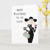 FREUNDTAG ***IN MEINE EHEFRAU*** KARTE (Gelbe Blume)