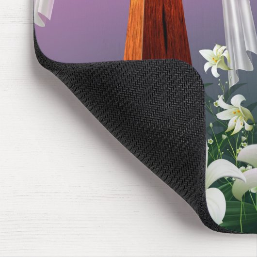 Freut euch! Ostergeschenk Mousepad (Ecke)