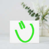 Freut mich, es zu tun postkarte (Stehend Vorderseite)