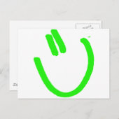 Freut mich, es zu tun postkarte (Vorne/Hinten)