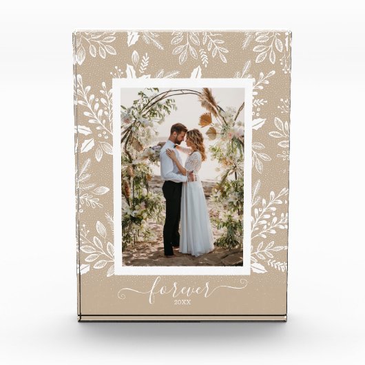 FREVER Elegante Botanicals Custom Fotoblock (Vorderseite)