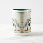 Frey Jol Icelandic Horse Christmas Tasse (Zentrum)