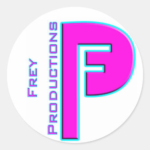 Frey Productions Hot Pink Aufkleber