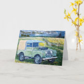 "FREYA" "alles- Gute zum Geburtstagsohn", Karte (Gelbe Blume)