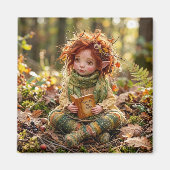 Freya Fall Elf Magnet (Vorne)
